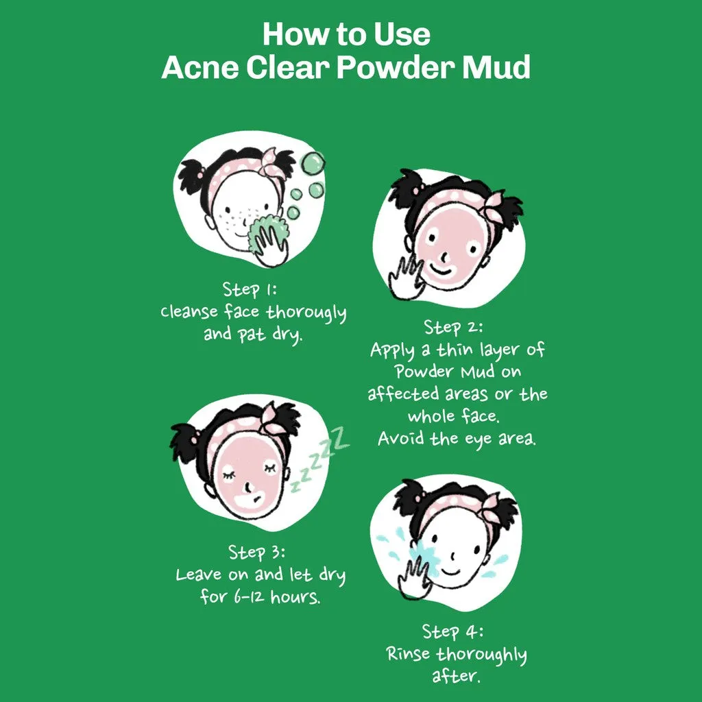 Acne Clear Powder Mud