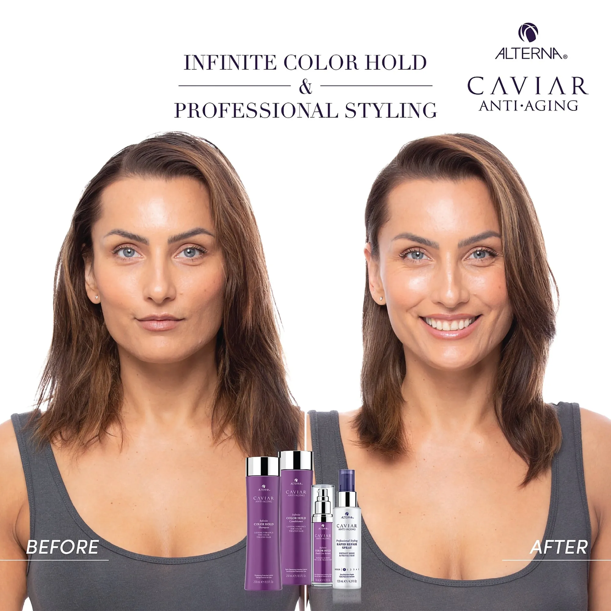 Alterna Caviar Anti-Aging Infinite Color Hold Dual-Use Serum - 1.7oz