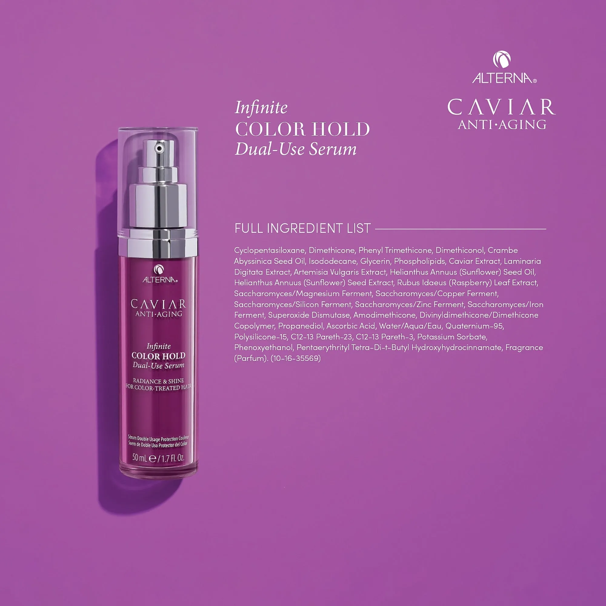 Alterna Caviar Anti-Aging Infinite Color Hold Dual-Use Serum - 1.7oz
