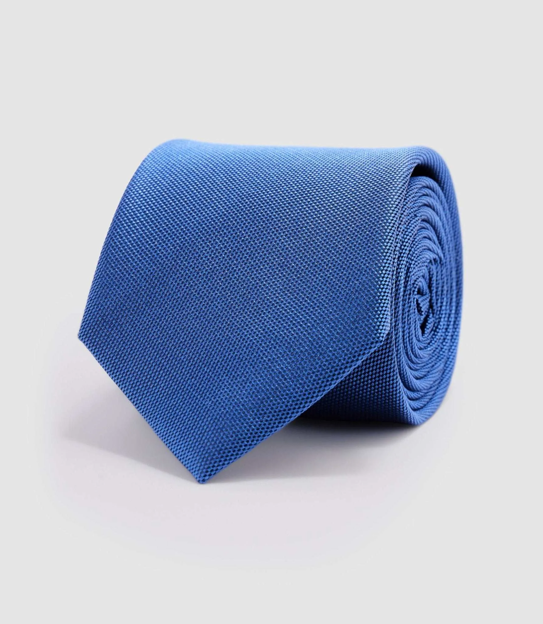 Cravate 8 cm bleu roi "Martine"