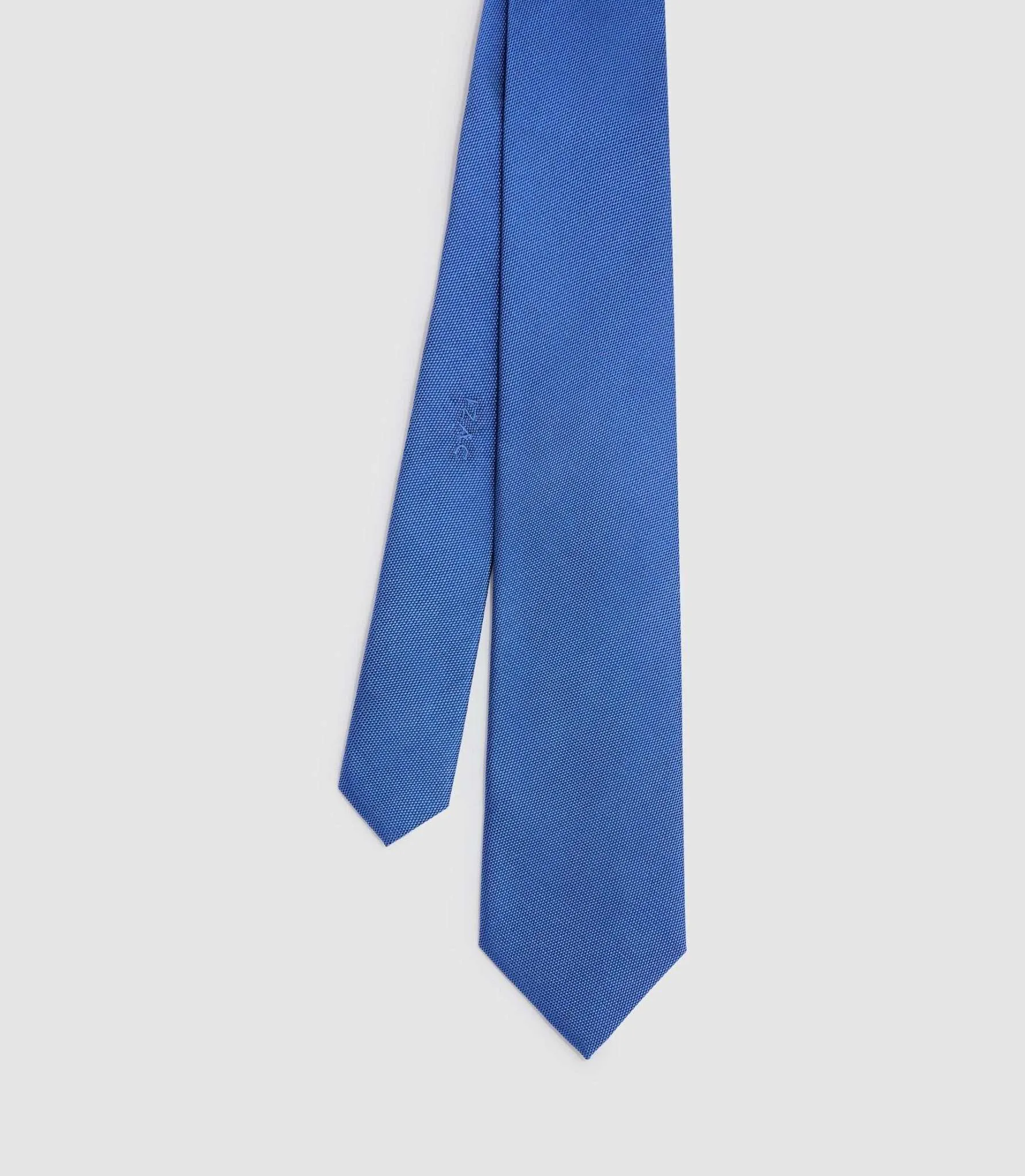 Cravate 8 cm bleu roi "Martine"