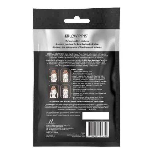 Dr. Lewinn's Eternal Youth 24K Age-Defying Face Mask