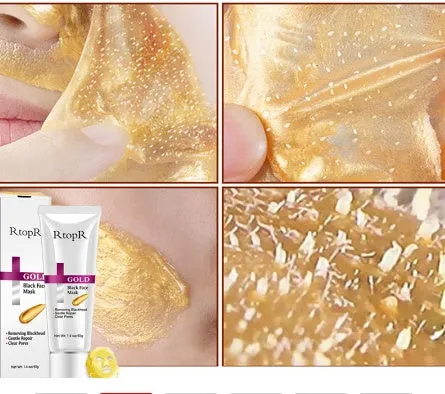 Gold Face Mask