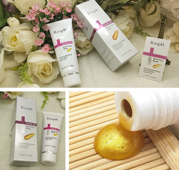 Gold Face Mask