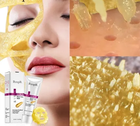 Gold Face Mask