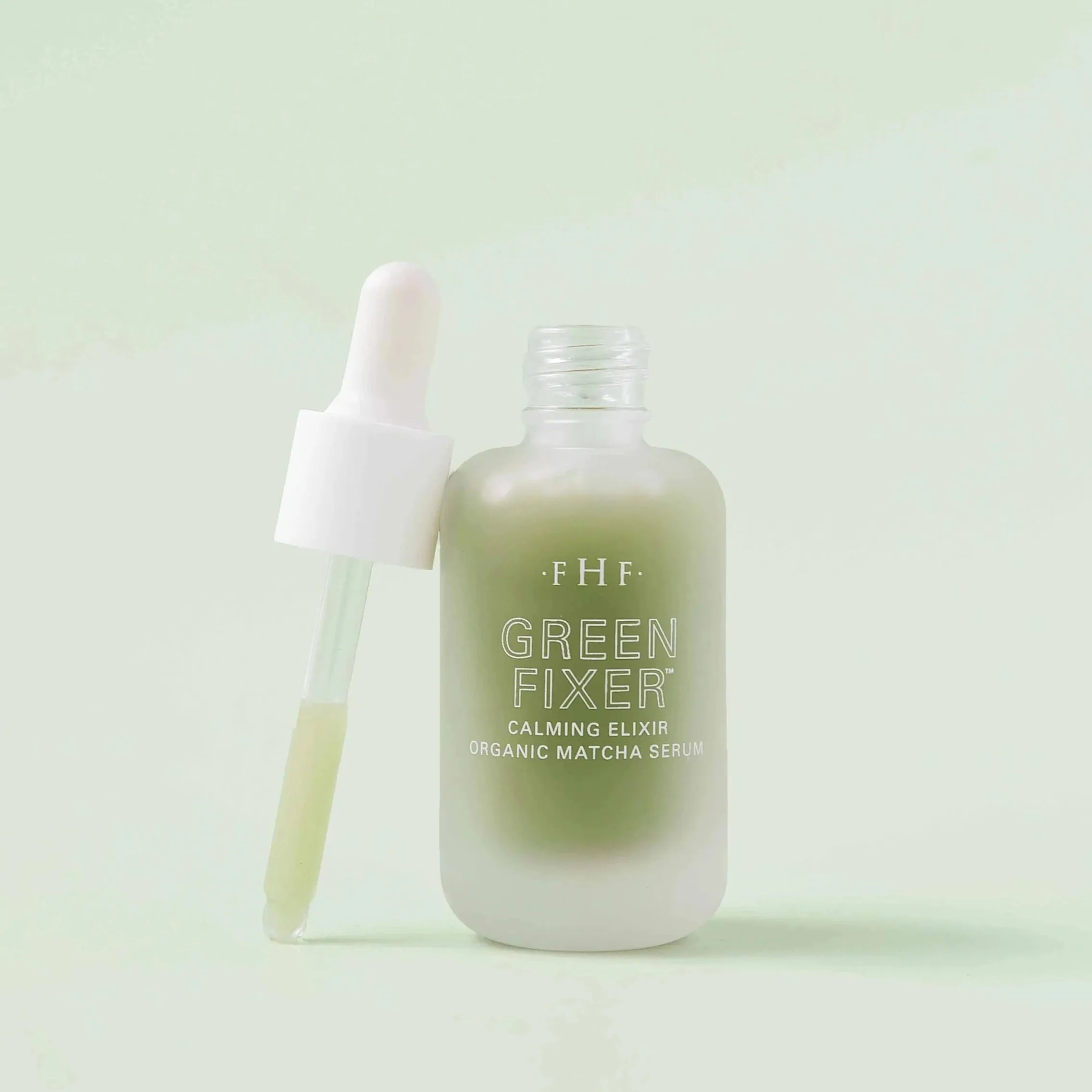 Green Fixer Calming Elixir Organic Matcha Serum