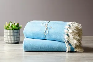 Herringbone Cotton Blanket