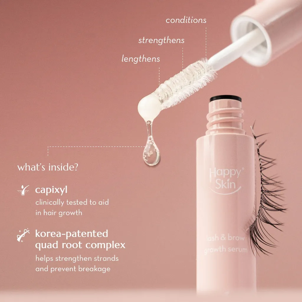 Holy Grail Lash and Brow Growth Serum in Clear