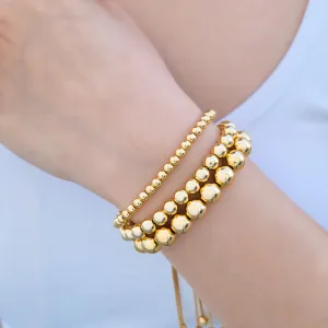 OMG Golden Sphere 6mm Bracelet