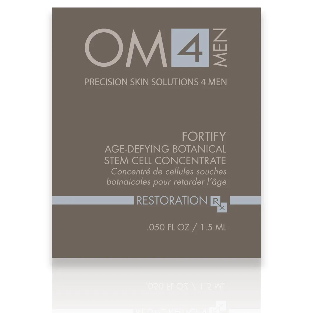 Organic Male OM4 Fortify: Age-Defying Botanical Stem Cell Concentrate