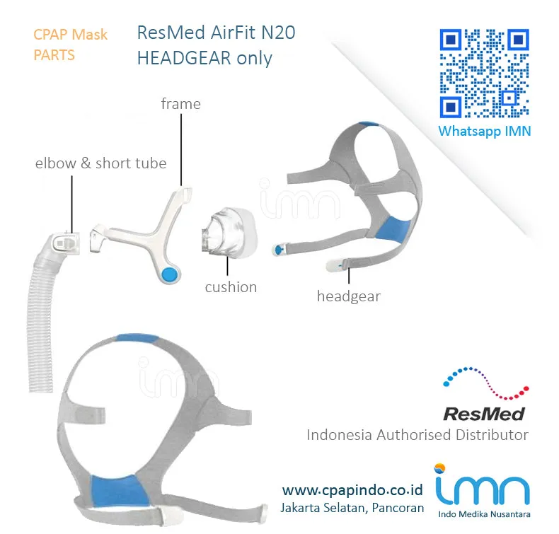 ResMed AirFit N20 Headgear
