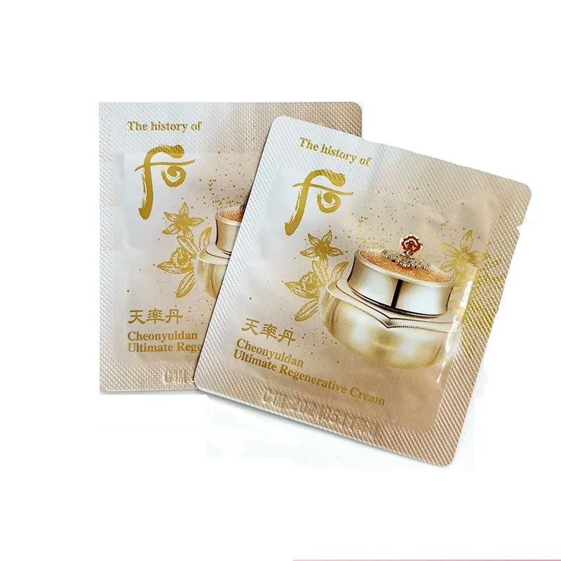 The History of Whoo Cheonyuldan Ultimate Regenerative Cream 1ml x 30/60/90/120pcs