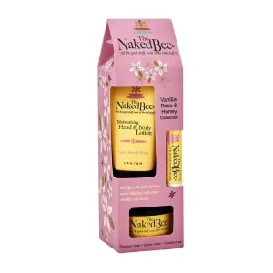 Vanilla Rose & Honey Gift Collection-Naked Bee